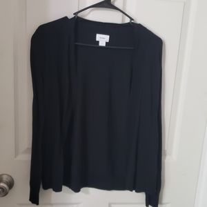Black cardigan